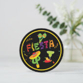シンコ・デ・マヨのお祝いパーティー招待状 FIESTA 招待状 (スタンド正面)