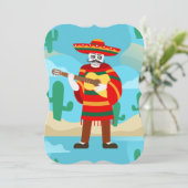 シンコ・デ・マヨのスケルトン 招待状 (スタンド正面)