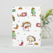 シンコ・デ・マヨのタコスがカワイイ メキシカン 招待状 (スタンド正面)