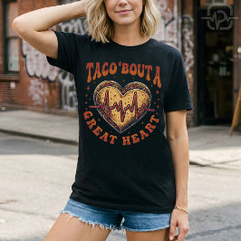 シンコ・デ・マヨのタコスハート看護師 Tシャツ