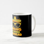 シンコ・デ・マヨのメキシコ風な赤毛 コーヒーマグカップ (正面右)