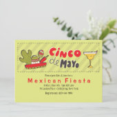 シンコ・デ・マヨの招待状を祝おう 招待状 (スタンド正面)