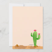 シンコ・デ・マヨの招待状 招待状 (裏面)