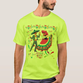 シンコ・デ・マヨの爽やかなライトグリーン Tシャツ