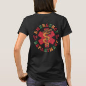 シンコ・デ・マヨ救急科フィエスタ看護師 Tシャツ (裏面)