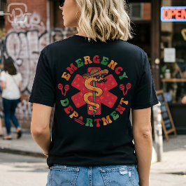 シンコ・デ・マヨ救急科フィエスタ看護師 Tシャツ