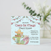 シンコ・デ・マヨ歌サボテンとペッパー・マリアッチ 招待状 (スタンド正面)