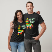 シンコ・デ・マヨ・おもしろいアイディアの衣装を着て、ピンを打った Tシャツ (ユニセックス)