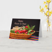 シンコ·デ·マヨ カード (黄色い花)