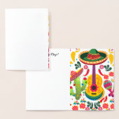 シンコ・デ・マヨ ギター 箔カード (ディスプレー)