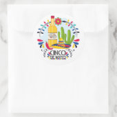 シンコ・デ・マヨ クラシック ラウンド ステッカー (バッグ)