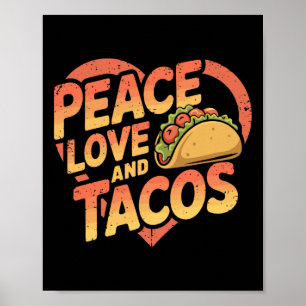 シンコ・デ・マヨ タコス メキシコ料理好き おもしろTシャツ Jm Pea ポスター