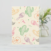 シンコ・デ・マヨ・デーの手描きイラストレーション シーズンカード (スタンド正面)