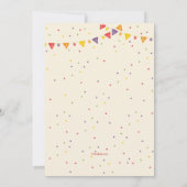 シンコ・デ・マヨ・パーティー招待状 招待状 (裏面)