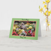 シンコ・デ・マヨ パーティー カード 生の果物 (黄色い花)