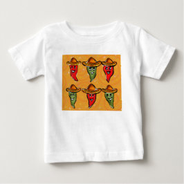 シンコ・デ・マヨ ピーマン ベビーTシャツ