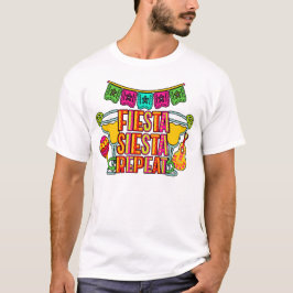 シンコ・デ・マヨ フィエスタ シエスタ リピート Tシャツ