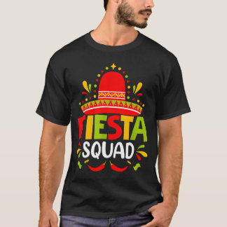 シンコ・デ・マヨ・フィエスタ・スクワッド・ファミリーマッチンググループ Tシャツ