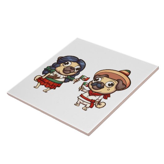 シンコ・デ・マヨ・プグス・タイル タイル (側面)