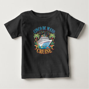 シンコ・デ・マヨ メキシコクルーズ パーティー ベビーTシャツ