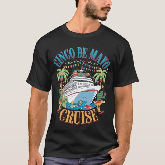 シンコ・デ・マヨ メキシコクルーズ パーティー Tシャツ (正面)