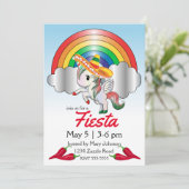 シンコ・デ・マヨ ユニコーン ペガサス 招待状 (スタンド正面)