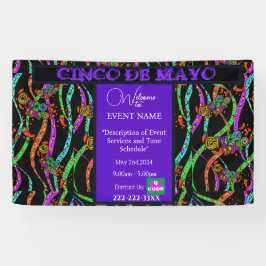 シンコ・デ・マヨ 横断幕