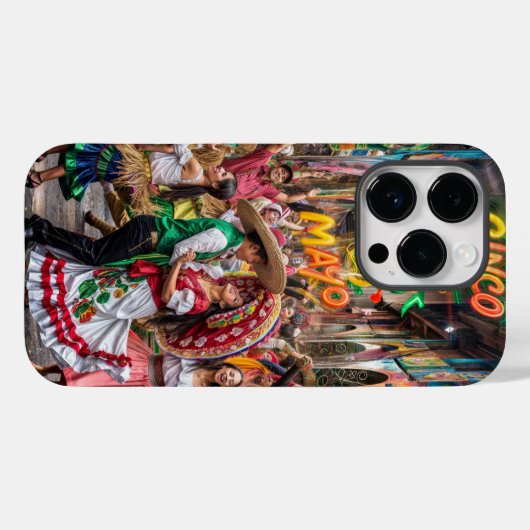 シンコ・デ・マヨ Case-Mate iPhoneケース (裏面 (横))