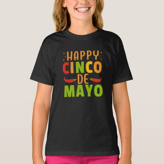 シンコ・デ・マヨ Tシャツ (正面)
