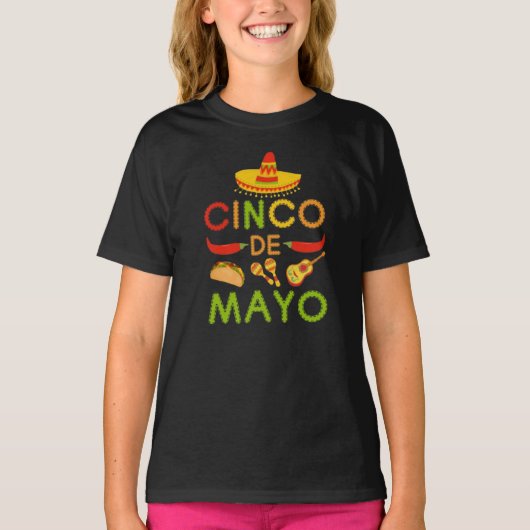 シンコ・デ・マヨ Tシャツ (正面)