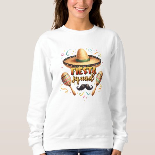シンコ・デ・マヨTシャツ スウェットシャツ (正面)