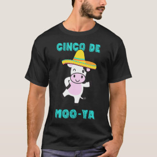 シンコ・デ・ムーヤ シンコ・デ・マヨ ダンシング・カウ・メキシコ Tシャツ
