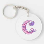 シンシアのモノグラムCの名前および意味キーホルダー キーホルダー (正面)