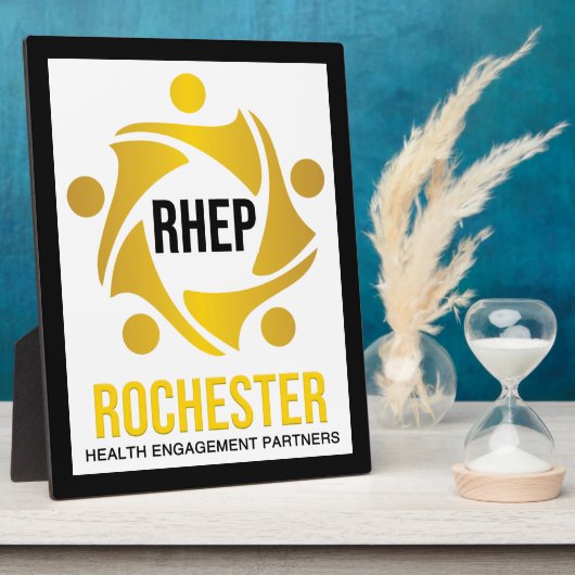 シンシアの特注ロゴイーゼルプラーク フォトプラーク (側面)