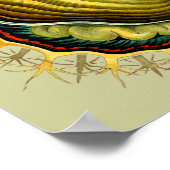 シンシアメロサクタスエルンストヘッケルファインアート ポスター (角)