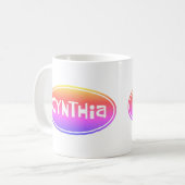 シンシア コーヒーマグカップ (正面左)