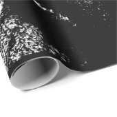 シンシティスタイル女性 – 黒い背景 ラッピングペーパー (ロールコーナー)