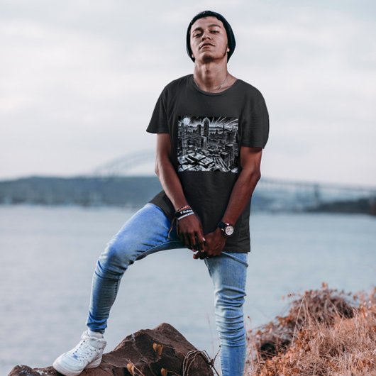 シンシティドリームズ – レトロノワール Tシャツ