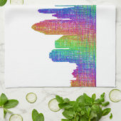 シンシナチのスカイライン キッチンタオル (折り畳み)