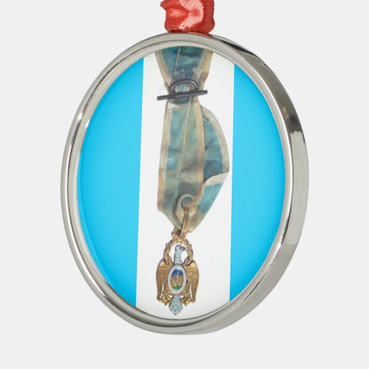 シンシナチのバッジの社会 メタルオーナメント (左)