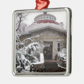 シンシナチの動物園のハ虫類の家 メタルオーナメント (左)