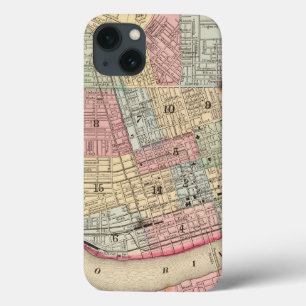 シンシナチの地図バイミッチェル iPhone 13ケース