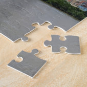 シンシナチの都心のスカイライン ジグソーパズル (側面)