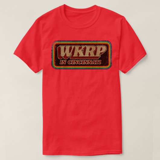 シンシナチのWKRP Tシャツ (デザイン正面)
