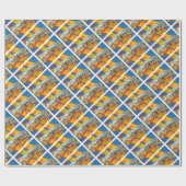 シンシナチオハイオ州オハイオ州の古いヴィンテージ旅行記念品 ラッピングペーパー (フラット)