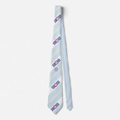 シンシナチストライプー国旗のネクタイ ネクタイ (正面)