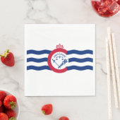 シンシナチ州旗（オハイオ） スタンダードランチョンナプキン (インサイチュ)