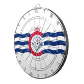 シンシナチ州旗(オハイオ) ダーツボード (正面右)