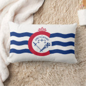 シンシナチ州旗（オハイオ） ランバークッション (ブランケット)