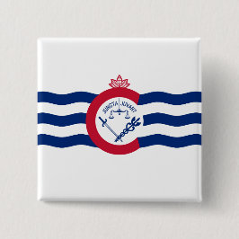 シンシナチ州旗（オハイオ） 缶バッジ